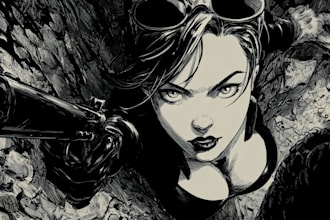 digitally color your comic book or webcomics professionally