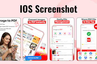 create high conversion store screenshots for andorid and ios