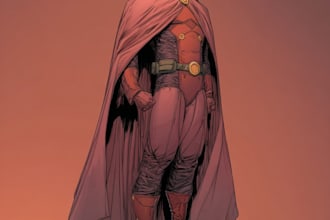 draw you a dc or marvel style comic book superhero