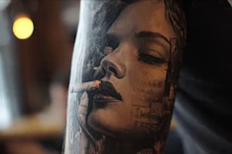 create a custom tattoo design