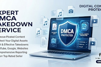 provide professional dmca takedown service