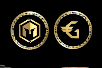design a professional cryptocurrency, token and coin logo