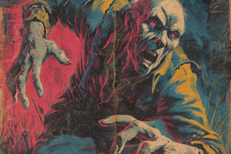 create amazing vintage comics artwork illustration