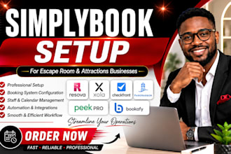 escape room crm resova xola checkfront fareharbor simplybook me peek pro bookafy