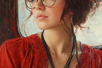do a paint oil painting