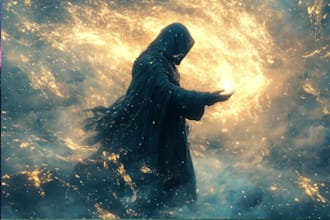 create futuristic and high end album cover art for you