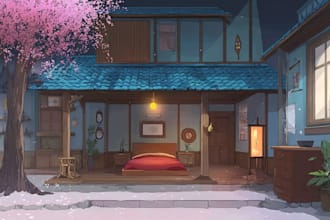 draw anime illustration, vtuber art, visual novel, wallpaper and book cover