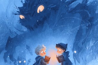 design a professional children book layout for print