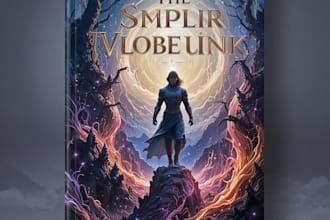 design best selling fantasy book cover for you