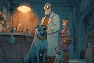 turn your story into comic book art