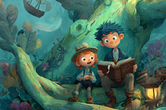 illustrate whimsical and professional children books