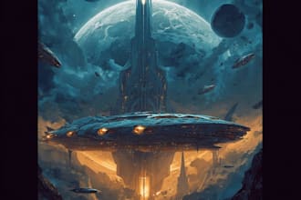 create a spaceships and sci fi vehicles