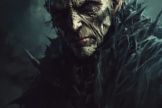 fantasy horror and fantasy horror character