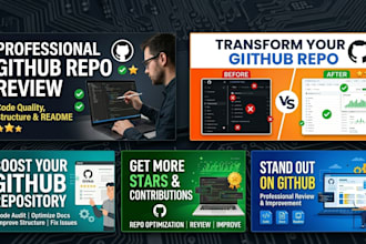 review and improve your github repository professionally