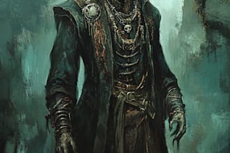 fantasy horror and fantasy horror character