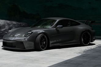 3d exterior car model replica, sla fdm 3d print, mechanical cad model, body kit
