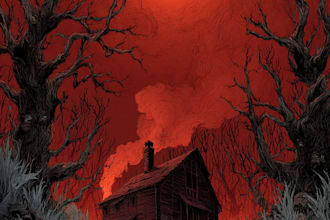 dark fantasy horror character art