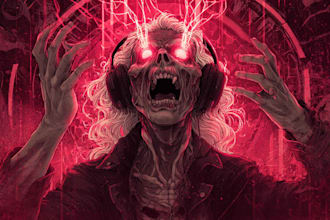 do a fantasy horror and fantasy horror art