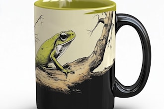 create custom and bulk coffee mug design