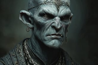 fantasy horror and fantasy horror character