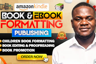 children book formatting, amazon kdp book publishing, children book publishing