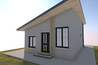 create realistic exterior render for your house