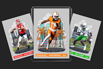 design custom sport trading card game templates tcg player game cards for you