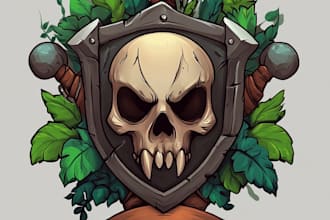 create a awesome fantasy logo