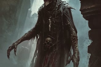 horror and fantasy horror character, or horror character