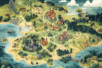 create your fantasy map for dnd