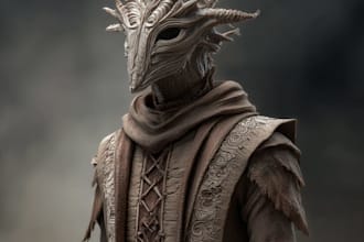fantasy horror and fantasy horror character
