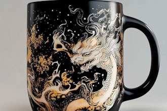 do mug design for you