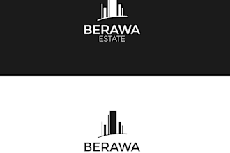 create luxury real estate and builder logo design