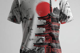 make japanese t shirt design