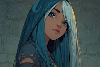 create stunning character concept art for games and films