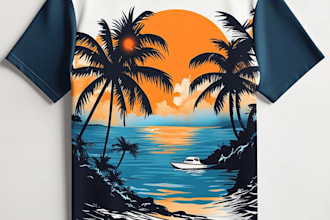 do perfect artwork for tshirt design