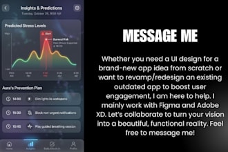 design mobile app UX UI and redesign