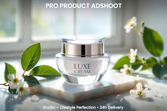 create realistic ai product photography for products