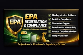 provide epa consulting for pesticide registration and amazon compliance