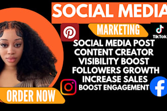social media marketing manager social media content creator social media manager