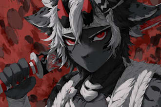 draw anime pfp, fanart, furry art in my style