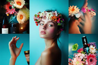 create luxury art direction for premium brands
