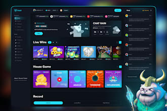 develop sportbet app, tournament website, igame websites, and crypto games