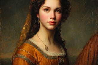 paint renaissance art oil painting portrait
