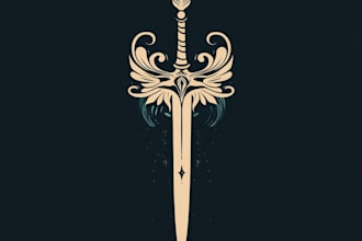 unique and detailed fantasy logo