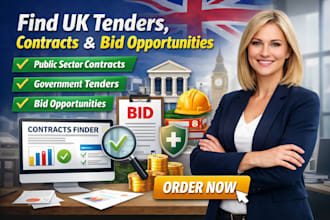 find UK tender alerts public sector contracts government bid opportunities fast