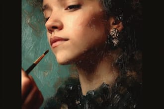 paint renaissance art oil painting portrait