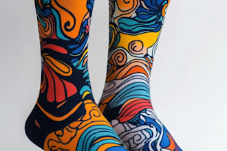 socks design unique socks design