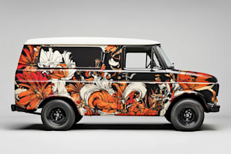 do amazing car wrap, car wrap design