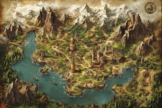 create your fantasy city map